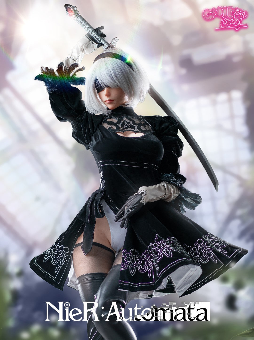 Yorha 2B Sex doll (Game Lady 171cm E-cup No. 18 silicone) EXPRESS