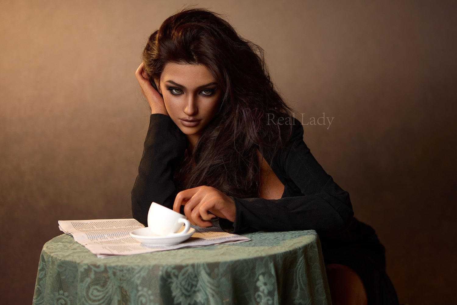 Léna poupée sexuelle (Real Lady 150 cm F-Cup R8 Silicone)