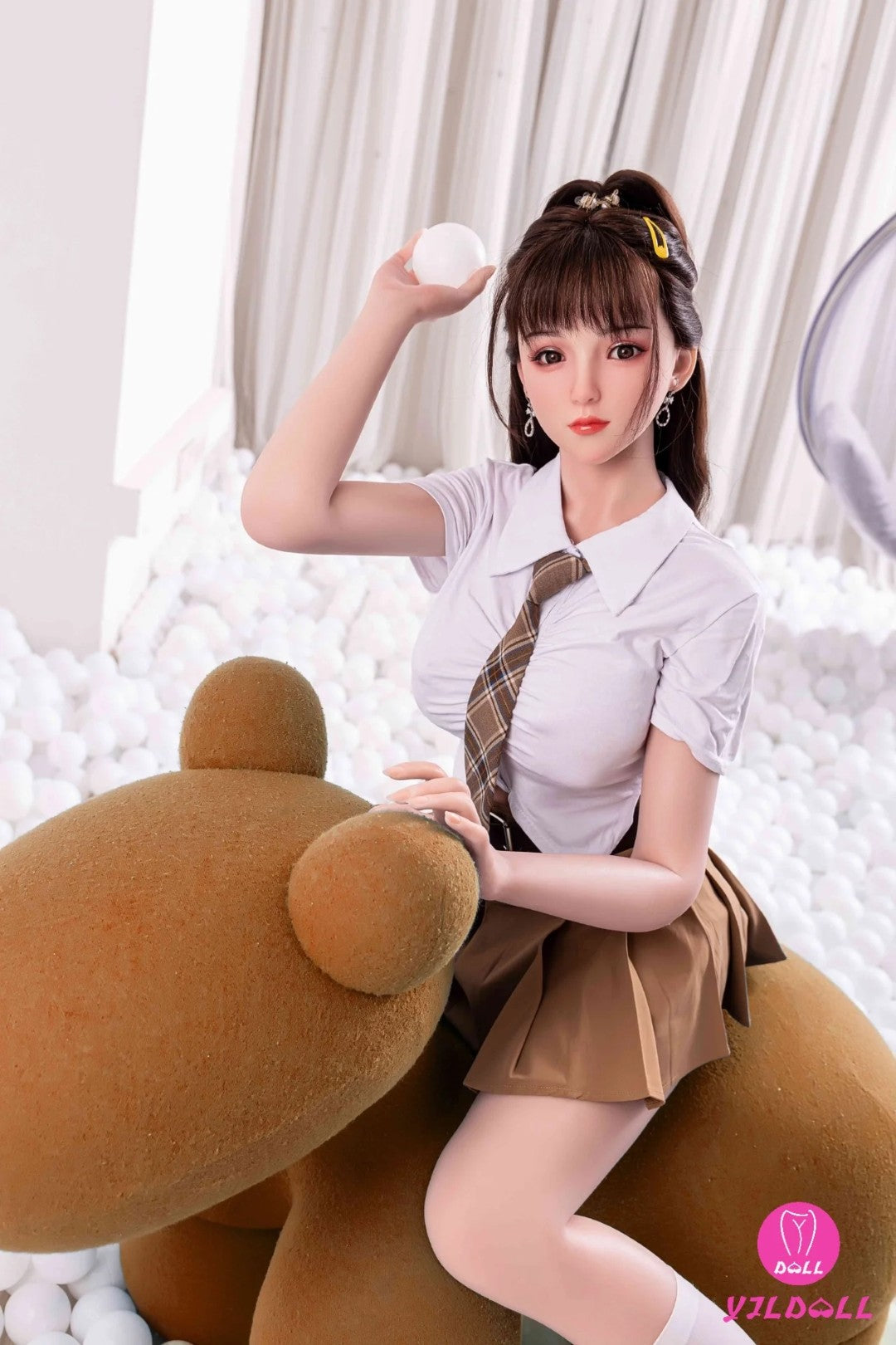 Kenley bambola del sesso (YJL Doll Coppa D da 148 cm n. 294 TPE+silicone)