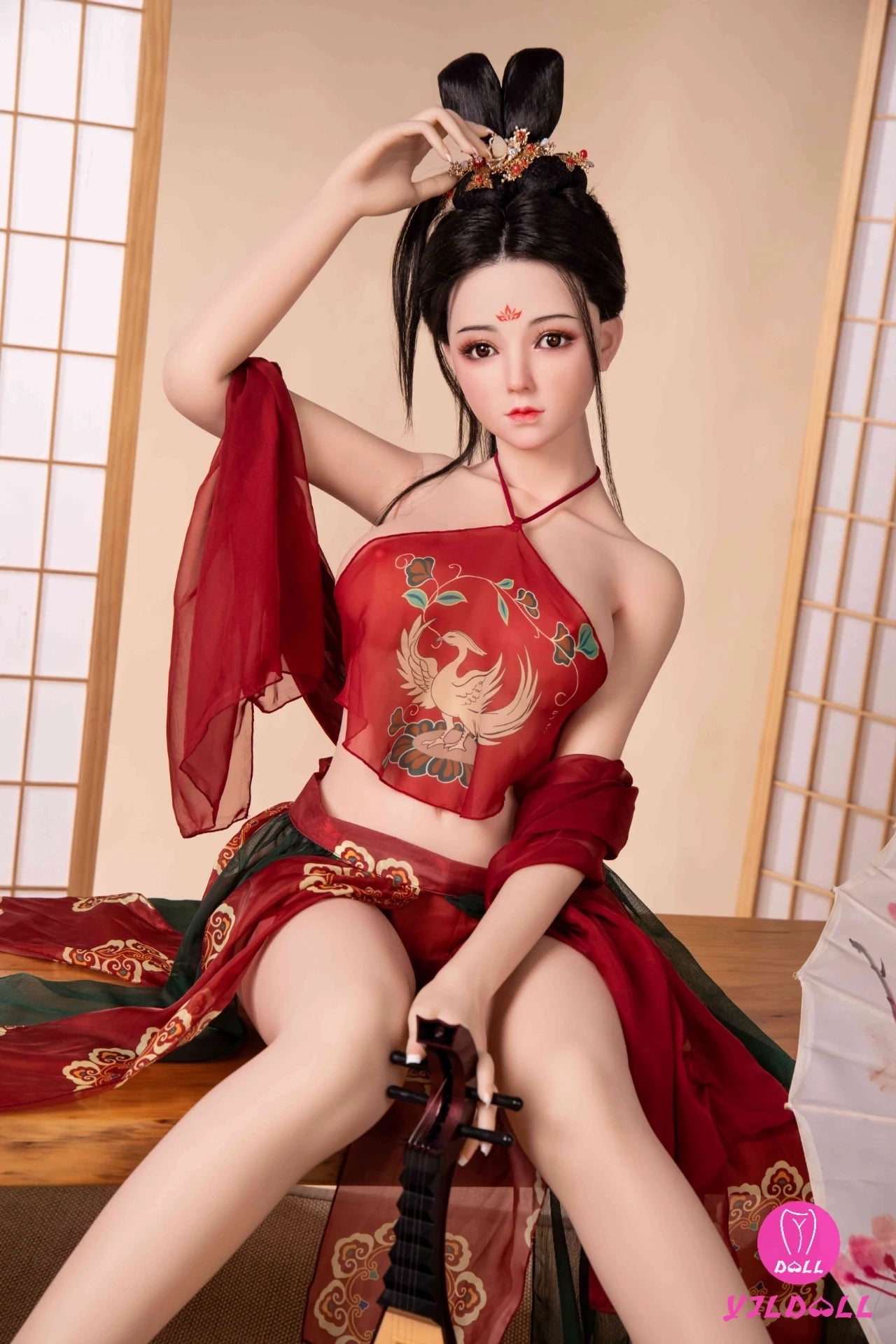 Livia poupée sexuelle (YJL Doll 148cm D-Kupa # 441 TPE + Silicone)