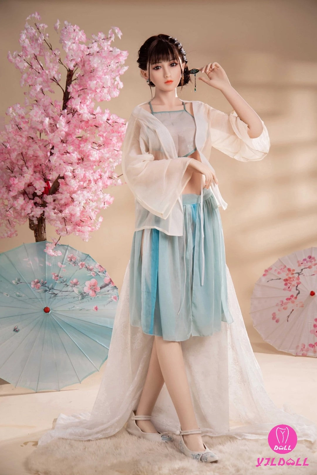 Zahra bambola del sesso (YJL Doll Coppa D da 165 cm n. 262 TPE+silicone)