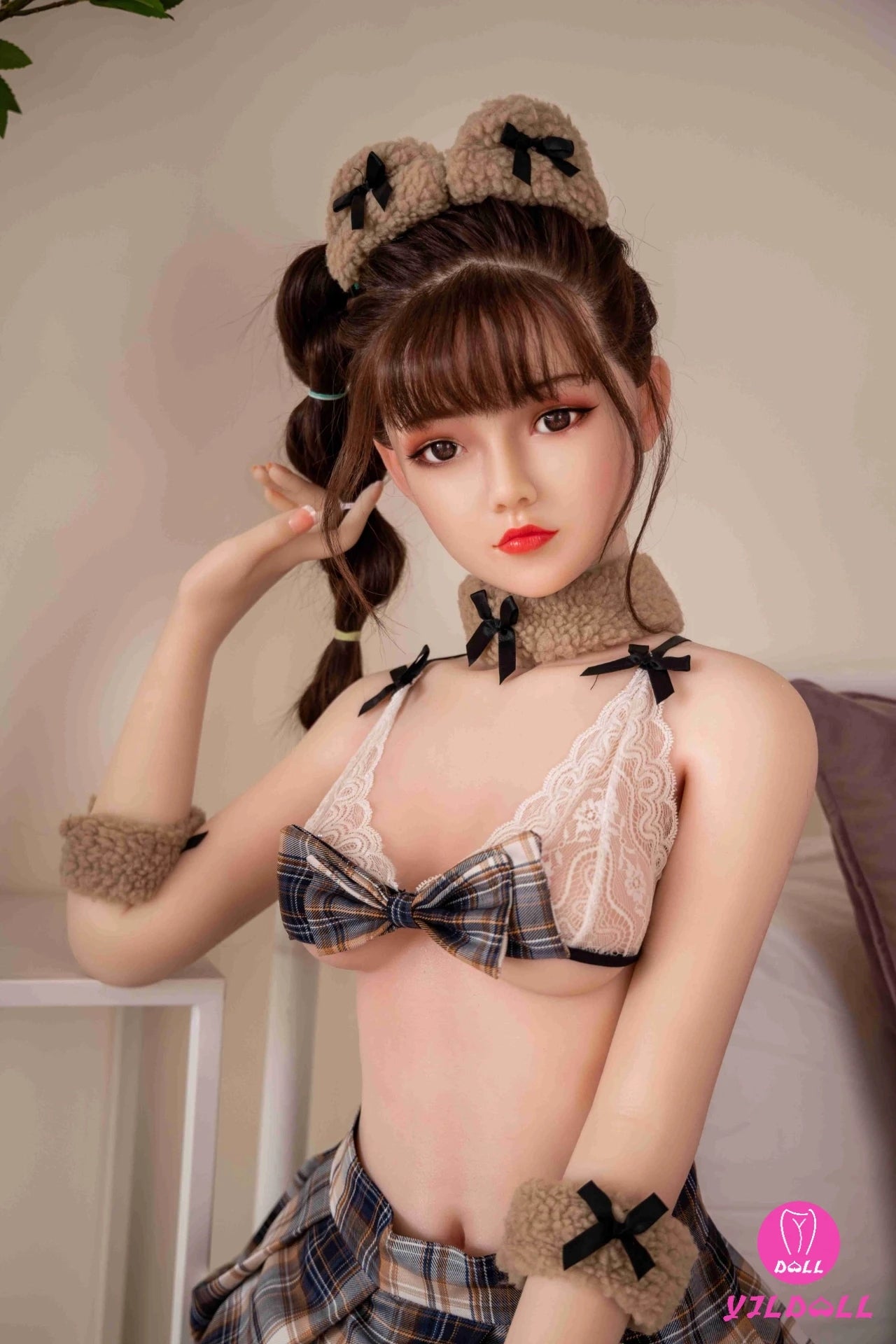 Johanna poupée sexuelle (YJL Doll Bonnet C 148 cm #350 TPE+Silicone)