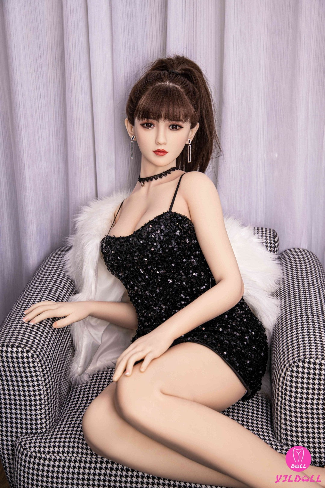 Amelie bambola del sesso (YJL Doll 168 cm Coppa D #88 Silicone)