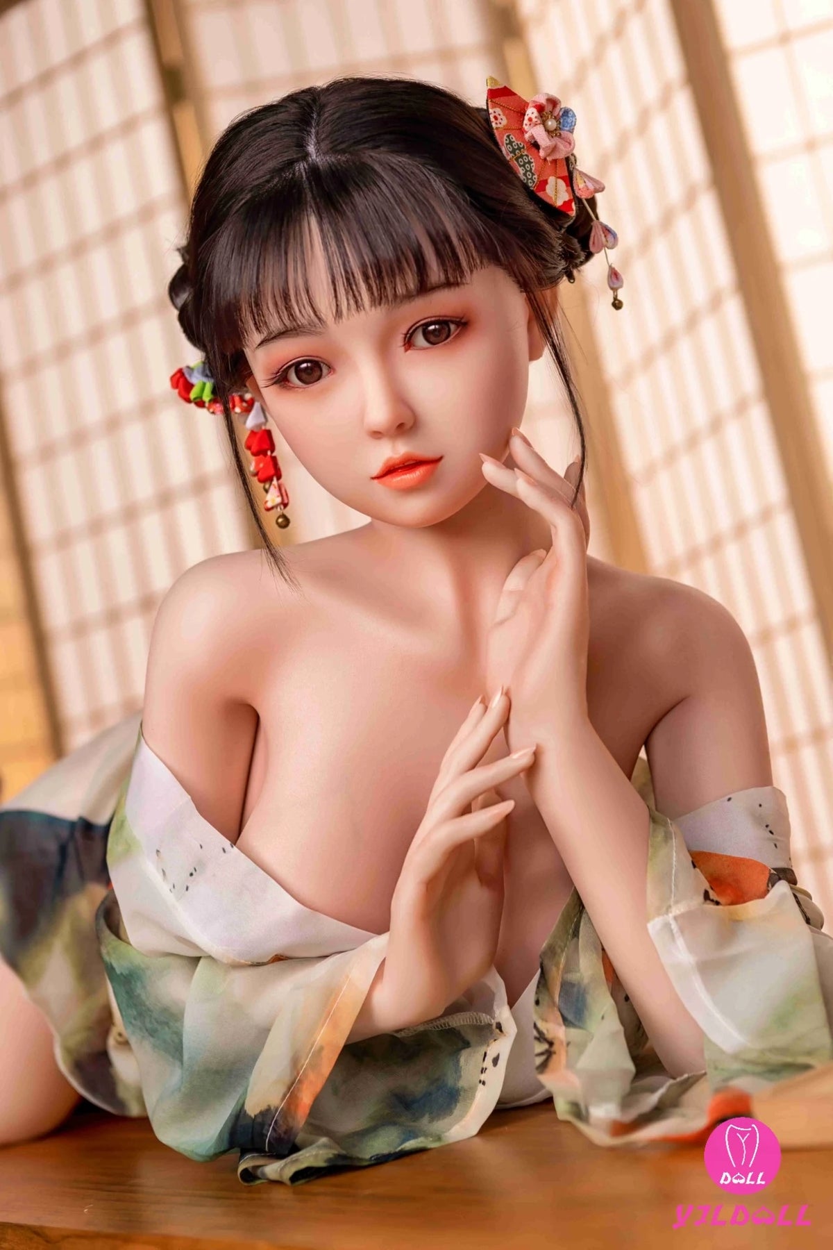 Anya poupée sexuelle (YJL Doll Bonnet C 148 cm #339 TPE+Silicone)