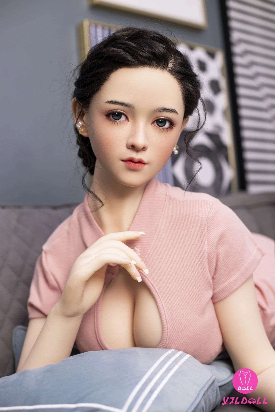 Elyse bambola del sesso (YJL Doll Coppa D da 148 cm n. 301 TPE+silicone)