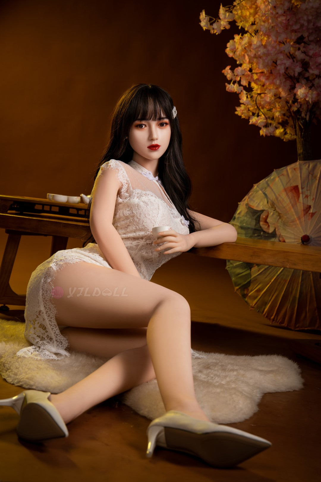 Li-Hua poupée sexuelle (YJL Doll Bonnet B 166 cm #826 TPE+Silicone)