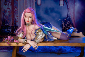 Bambola di sesso fumiko (YJL Doll 158 cm G-CUP #803 TPE+silicone) EXPRESS