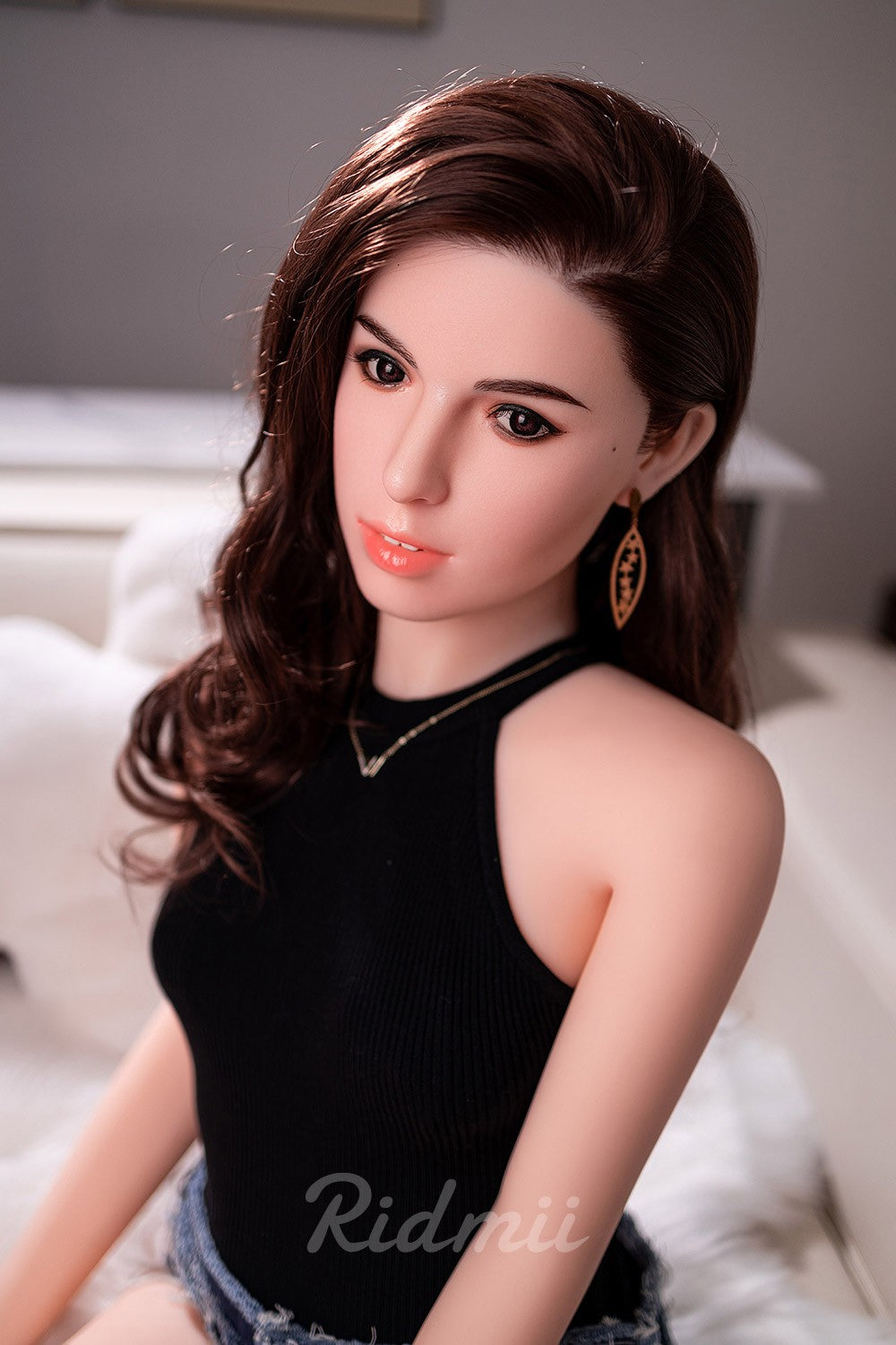 Dione bambola del sesso (Ridmii Doll 159 cm Coppa A (TPE+silicone)