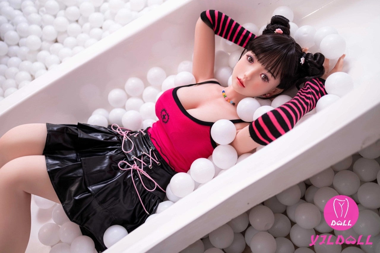 Aileen bambola del sesso (YJL Doll Coppa D da 148 cm n. 386 TPE+silicone)
