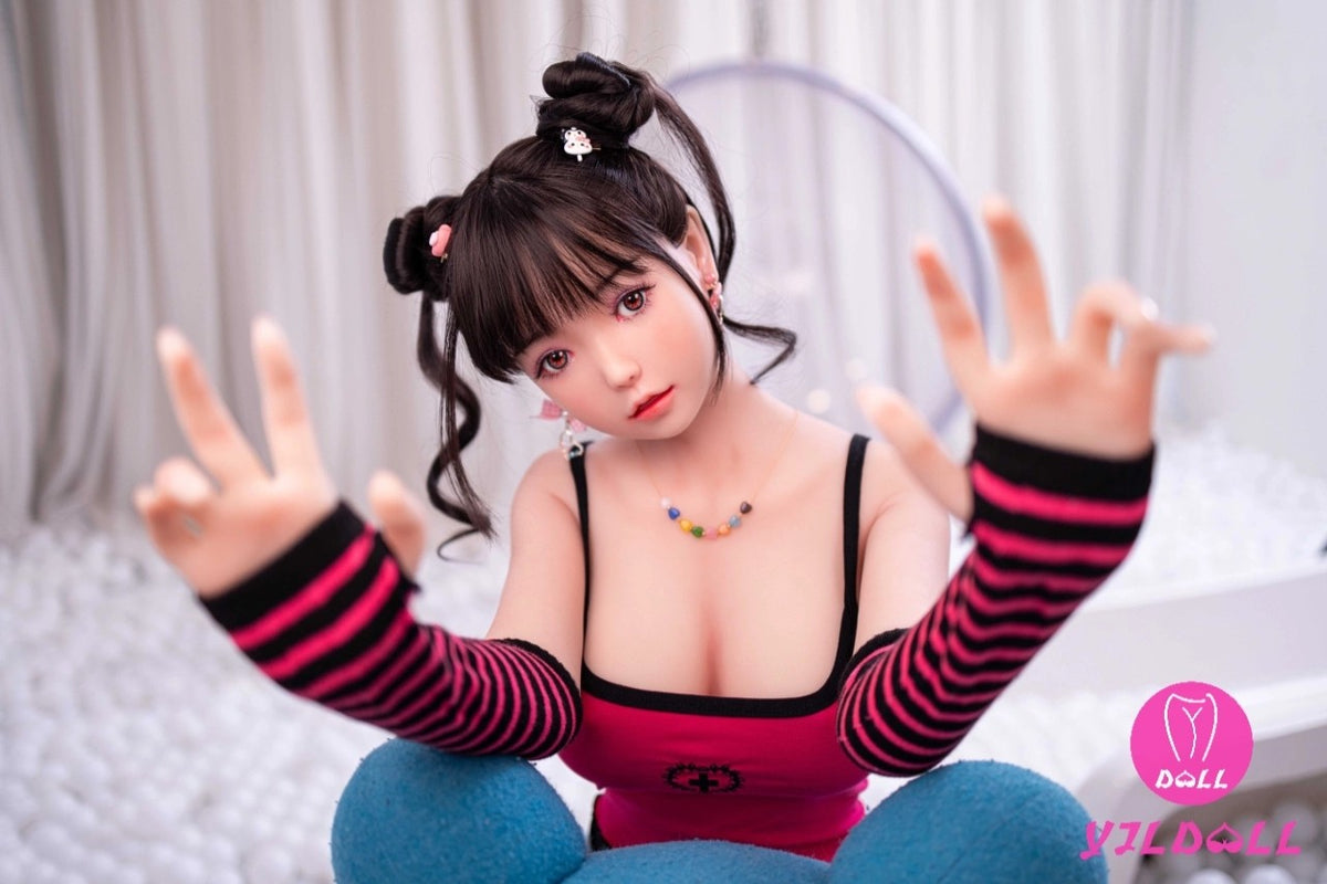 Aileen bambola del sesso (YJL Doll Coppa D da 148 cm n. 386 TPE+silicone)
