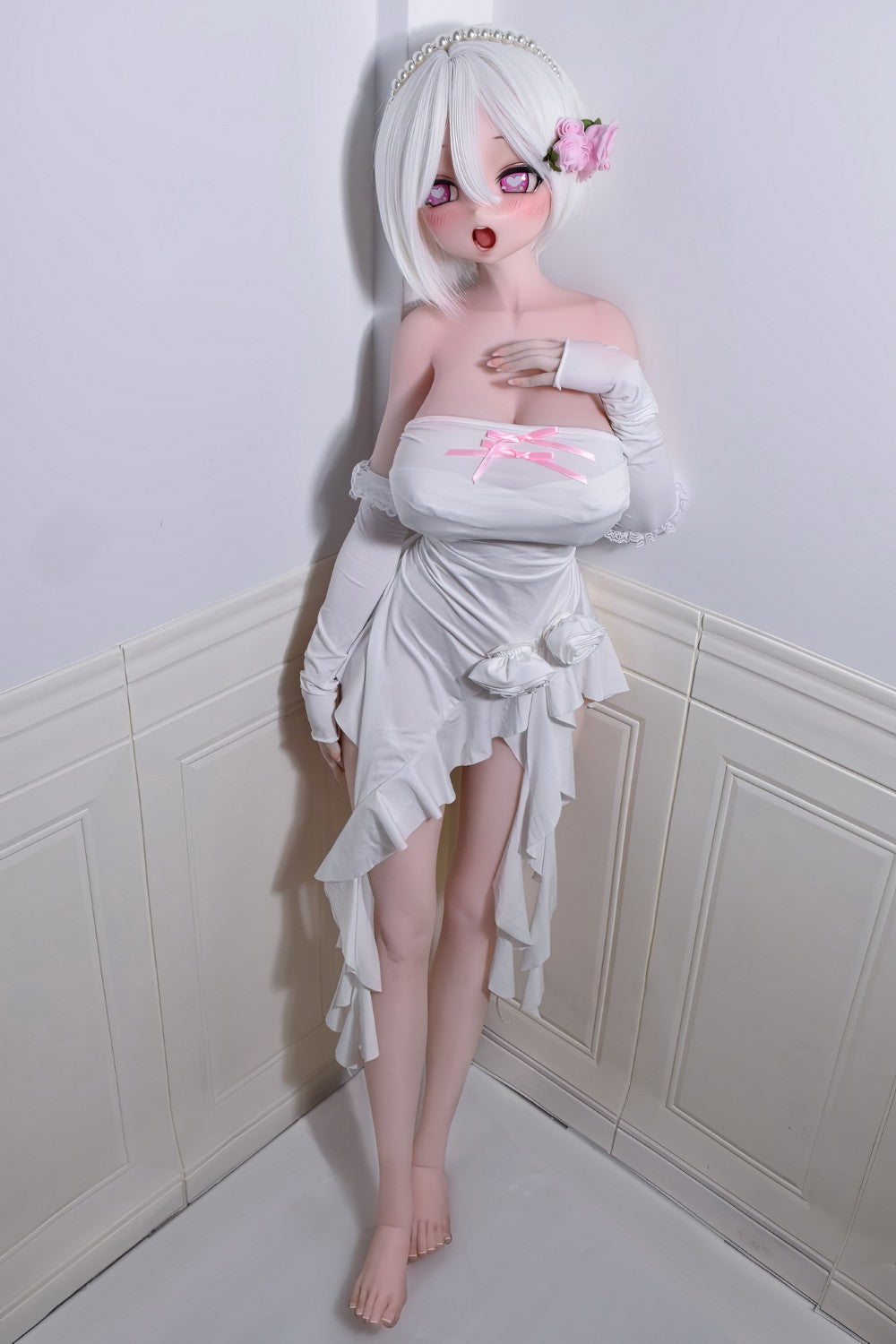 Asaka Moeri poupée sexuelle (Elsa Babe 148 cm RAD043 Silicone)