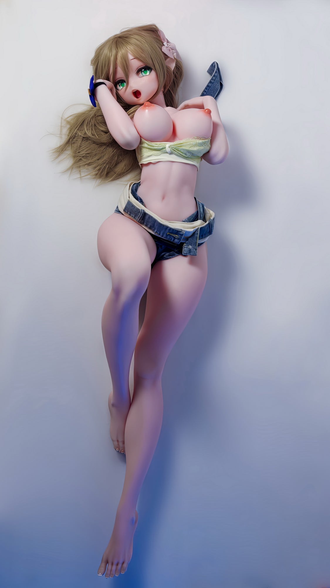 Asaka Moeri Sex doll (Elsa Babe 144cm #RAD043 silicone)