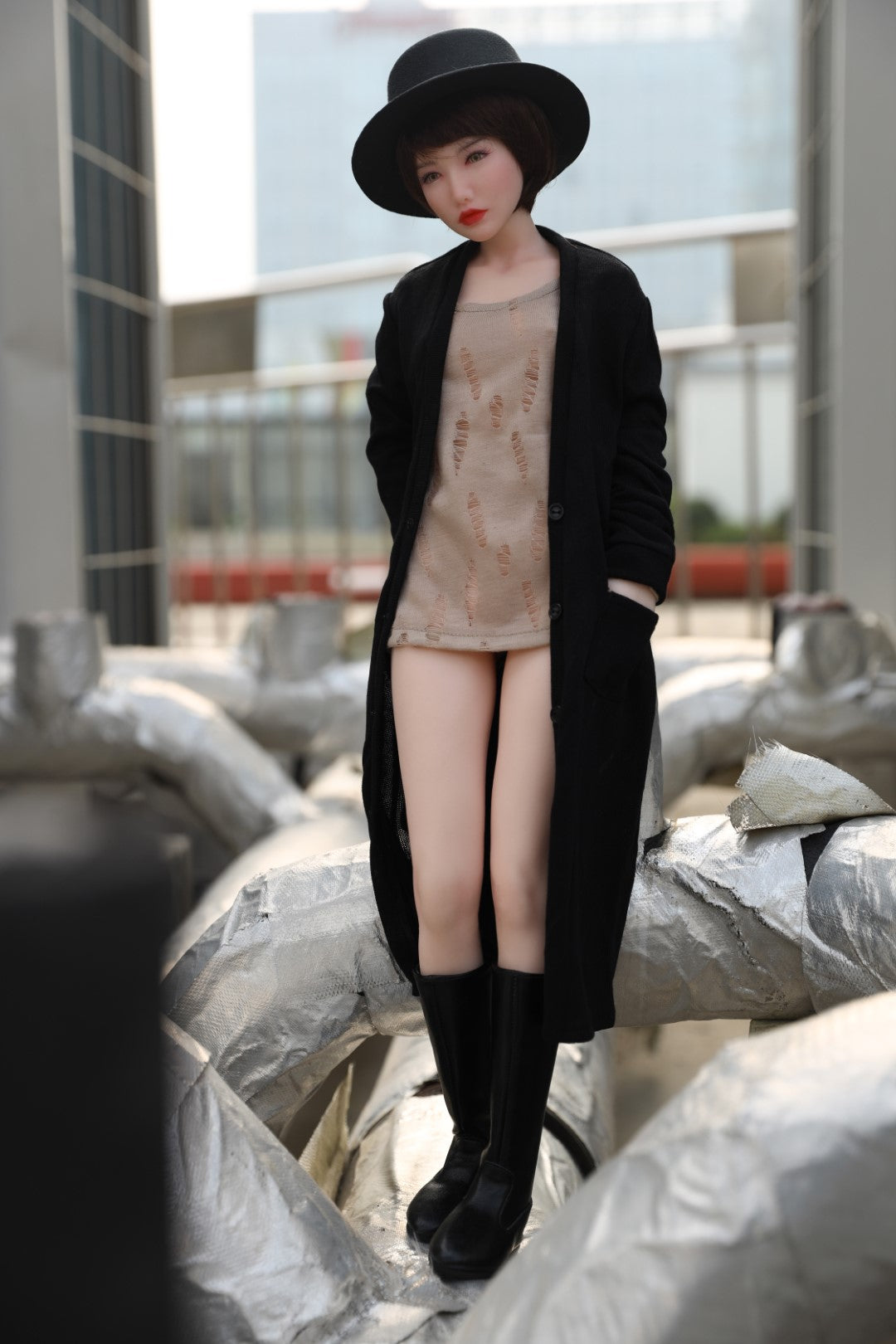 Réka poupée sexuelle (Climax Doll Mini bonnet B 60cm Silicone)