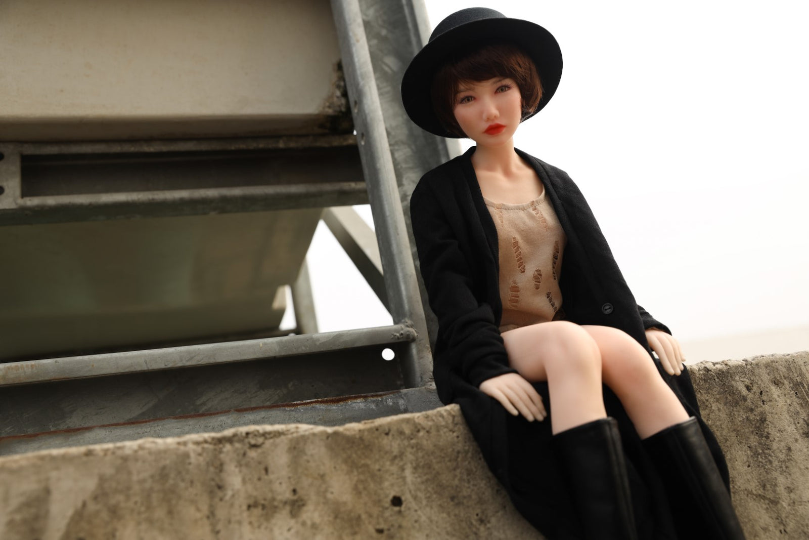 Réka poupée sexuelle (Climax Doll Mini bonnet B 60cm Silicone)