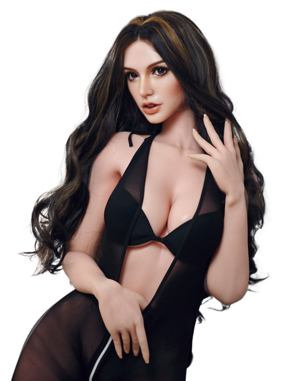 Mila Bell bambola del sesso (Elsa Babe 160 cm RHC001 Silicone)