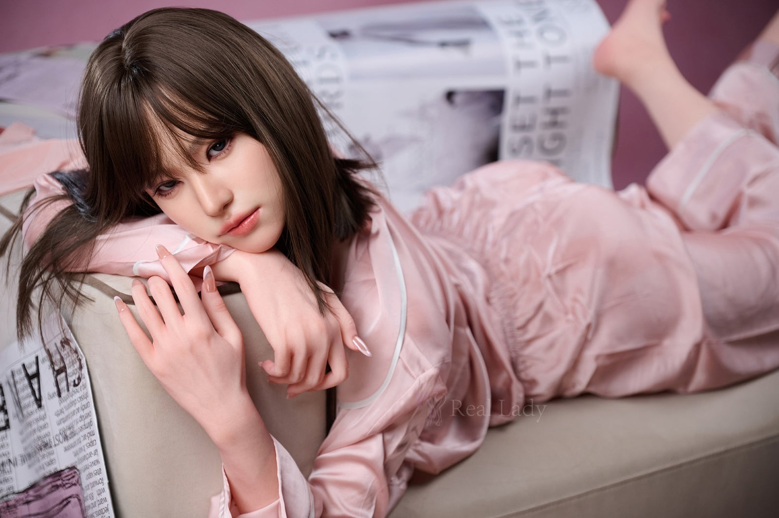 Viki bambola del sesso (Real Lady 150 cm Coppa F R10 in silicone)