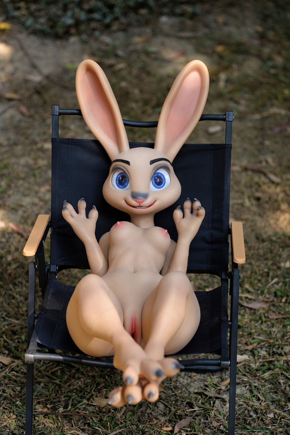 Judy the Rabbit Sex Doll (Dolls Castle Silicone C-Cup da 120 cm)