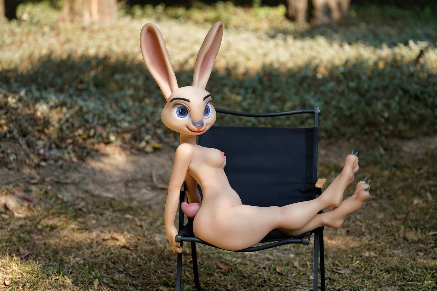 Judy the Rabbit Sex Doll (Dolls Castle Silicone C-Cup da 120 cm)