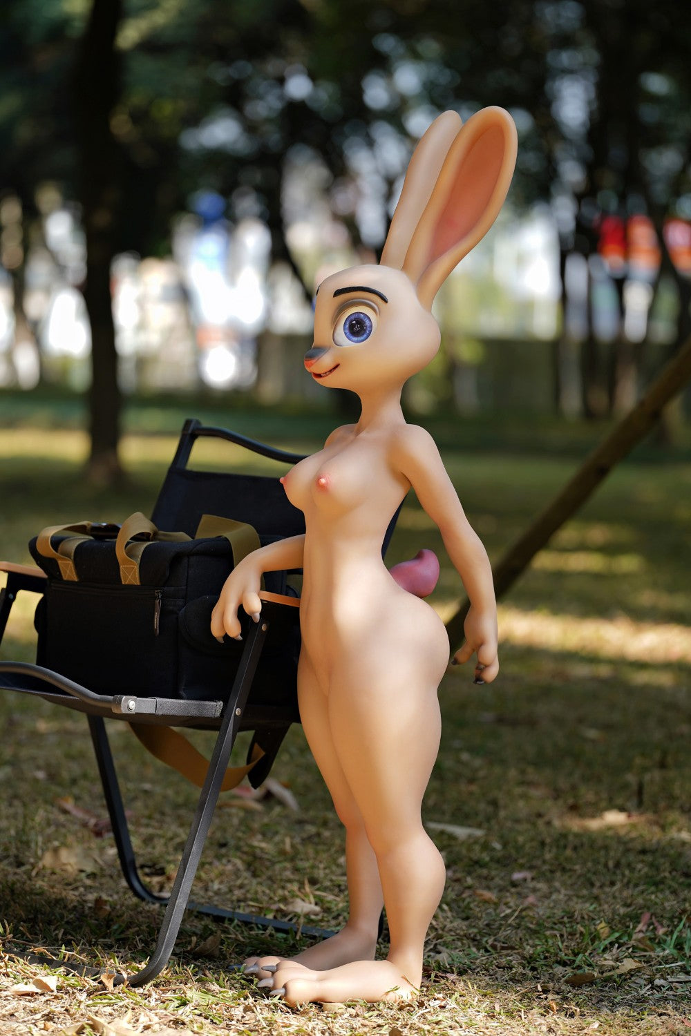 Judy the Rabbit Sex Doll (Dolls Castle Silicone C-Cup da 120 cm)