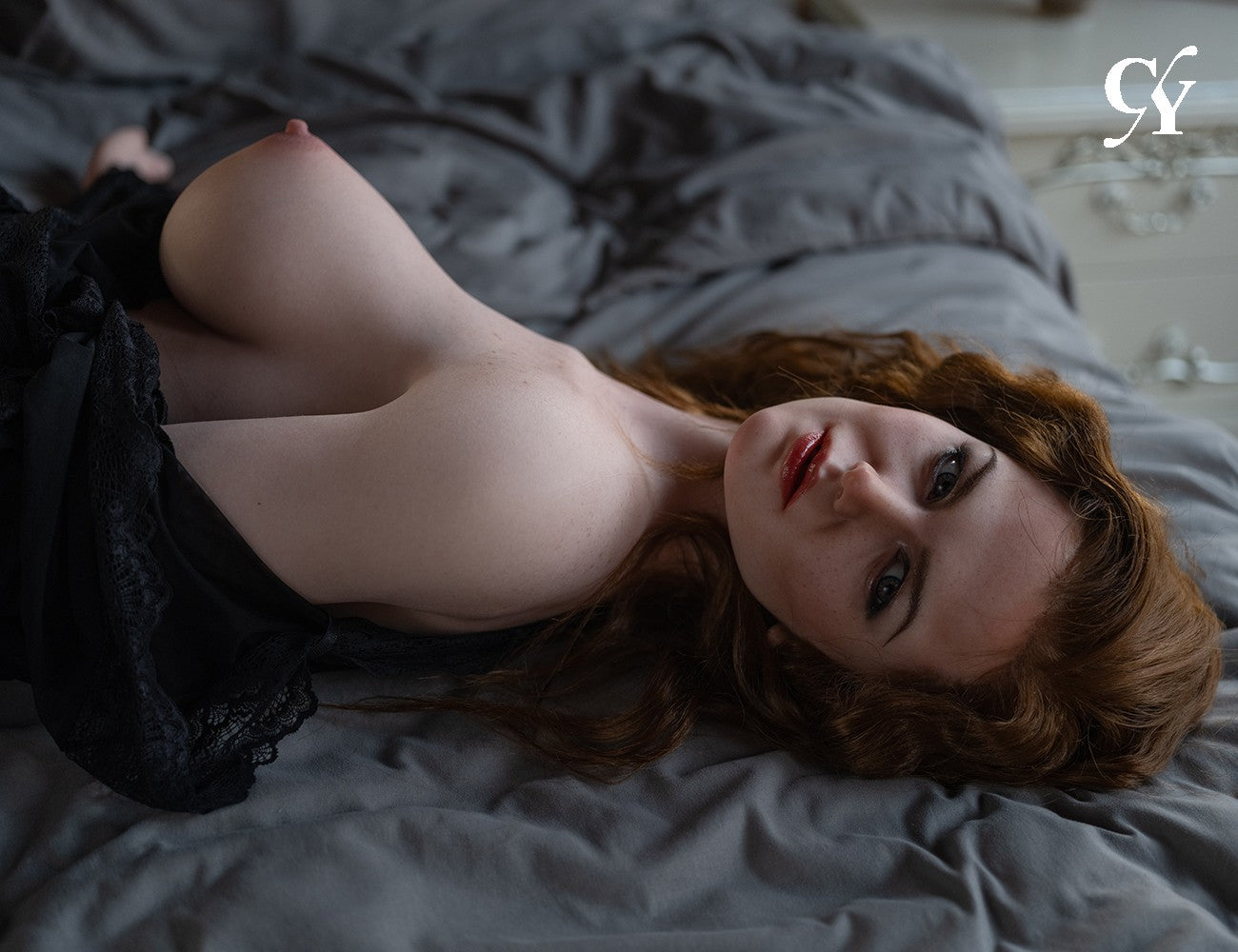 Rebecca bambola del sesso (TOP CYDOLL Coppa E da 176 cm (TPE+silicone)