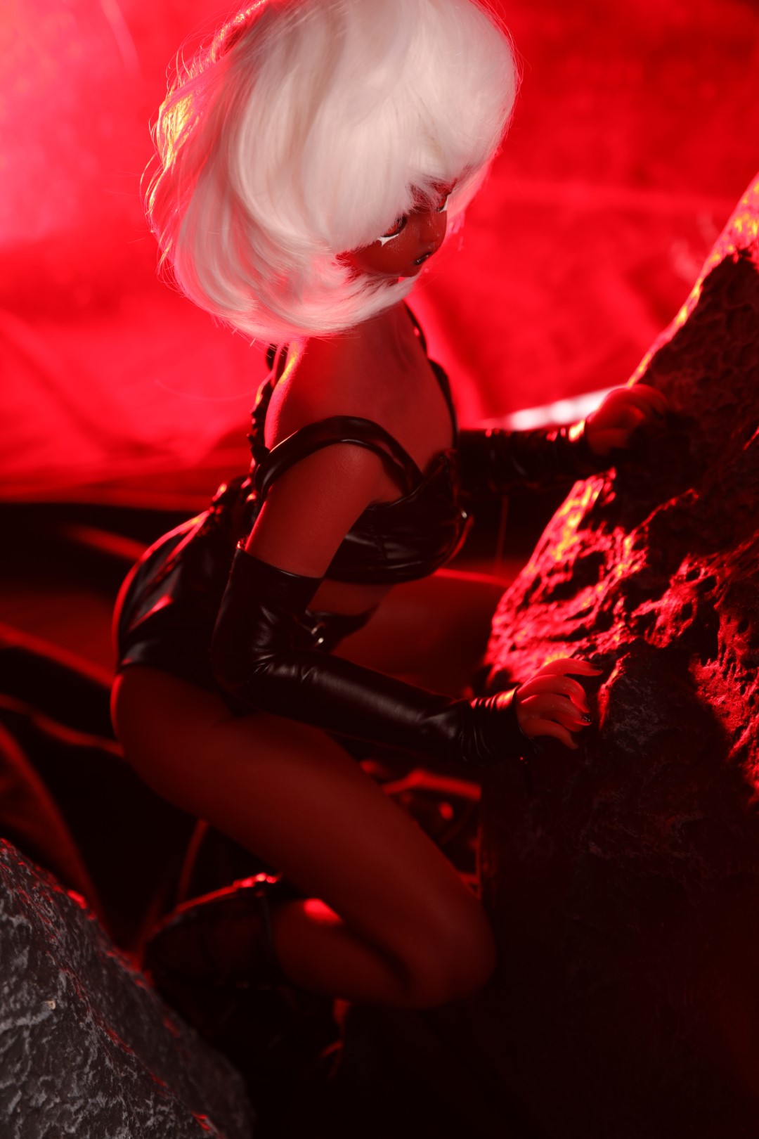 Samael Sex Doll (Climax Doll Mini silicone B-Cup) da 60 cm)