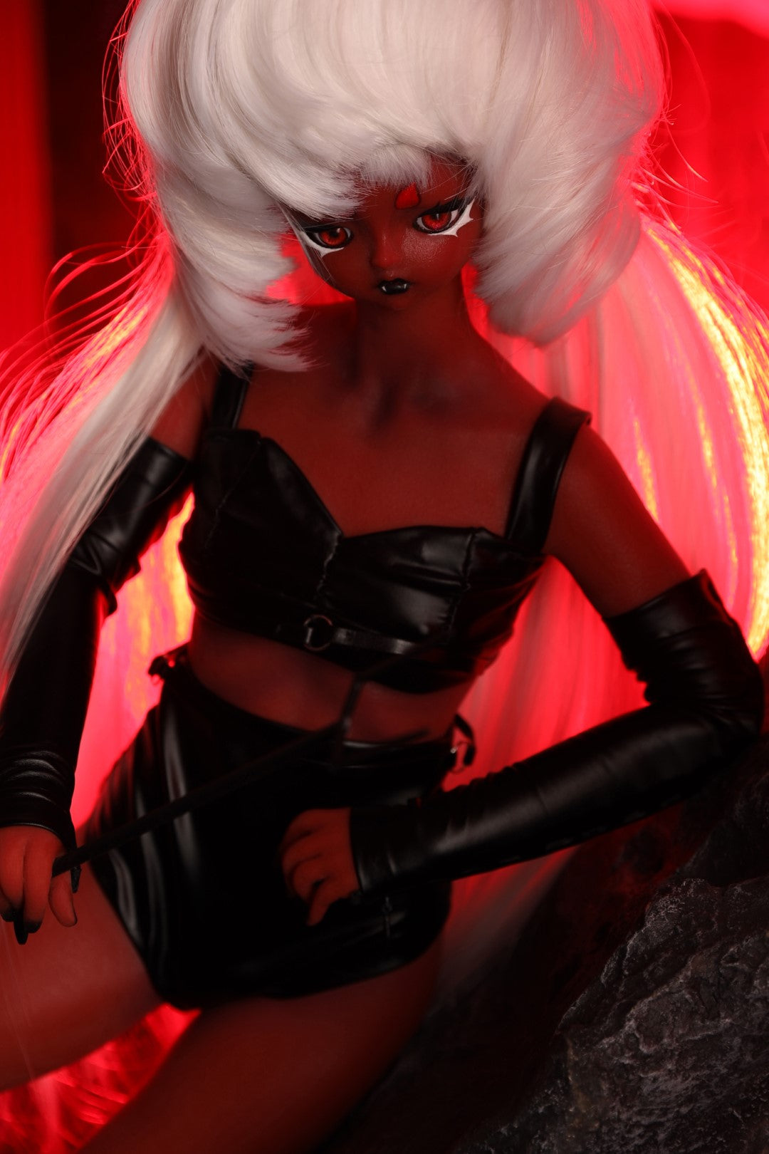 Samael Sex Doll (Climax Doll Mini silicone B-Cup) da 60 cm)