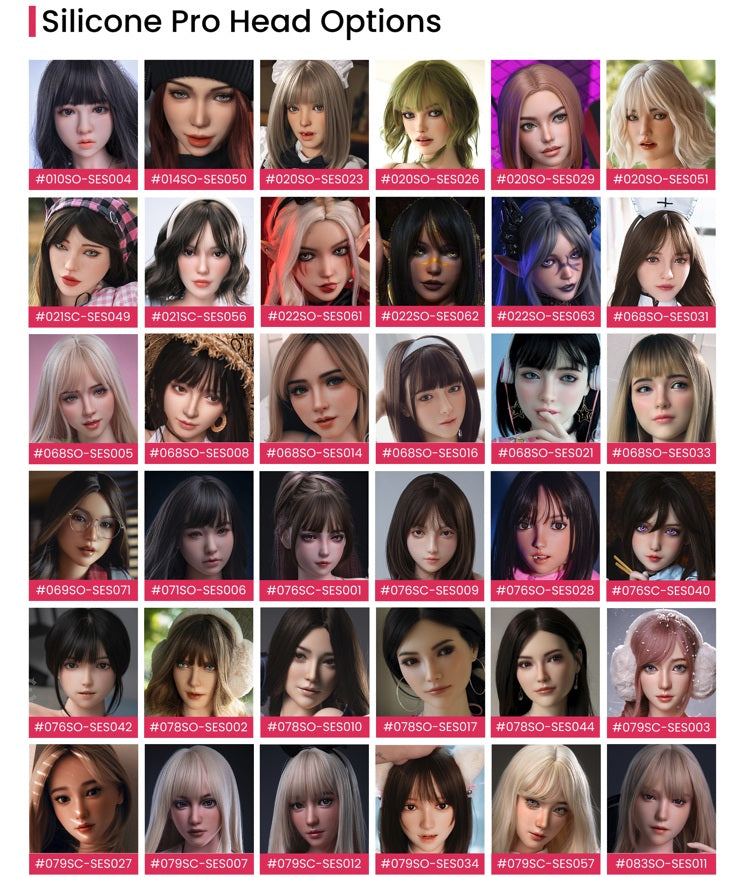 Tête supplémentaire (SE-Doll Silicone d'origine)