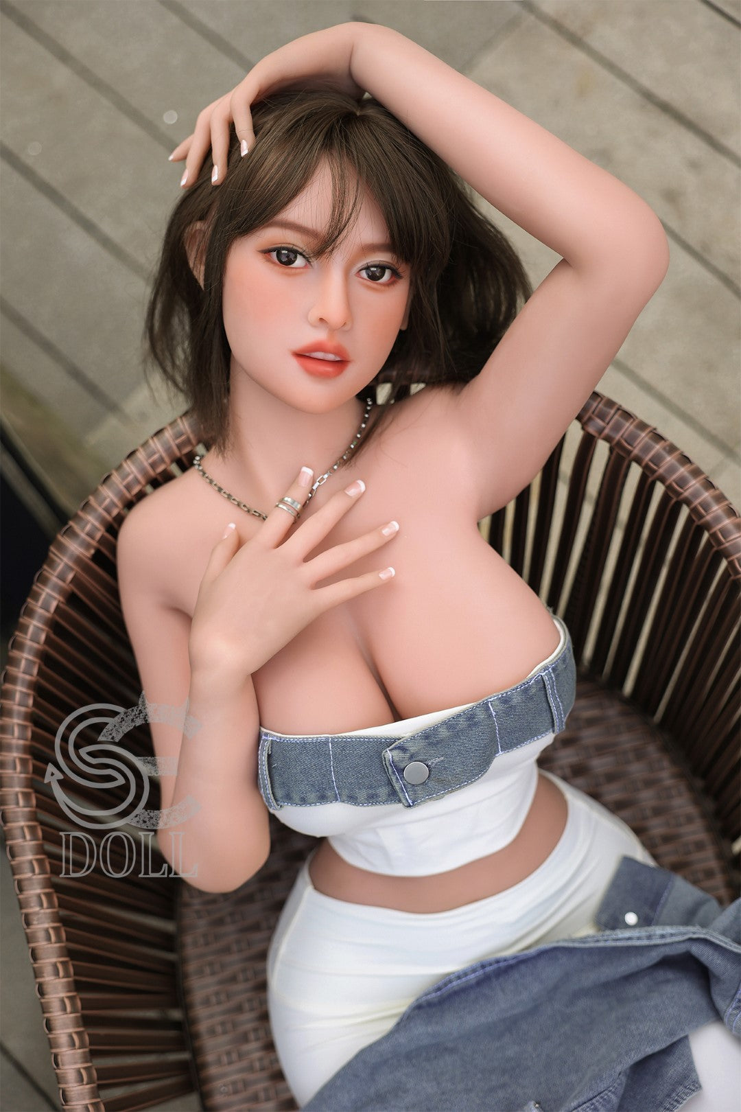 Luna bambola del sesso (SEDoll Coppa F da 161 cm n. 011 TPE)