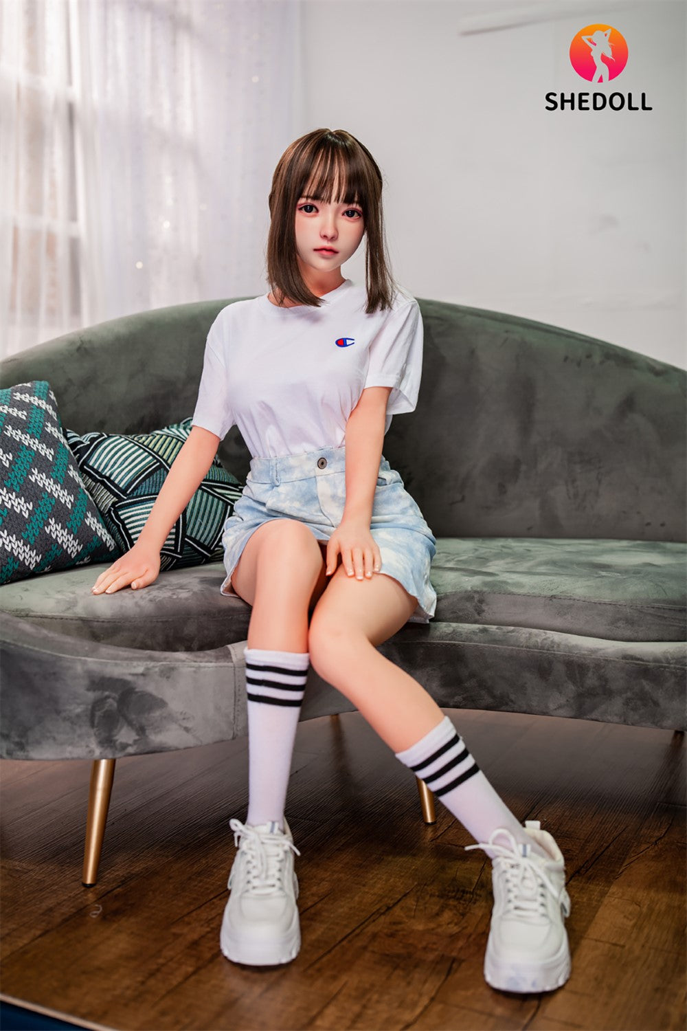 Roy poupée sexuelle (SHEDOLL Bonnet D 148 cm #SH001 TPE+Silicone)