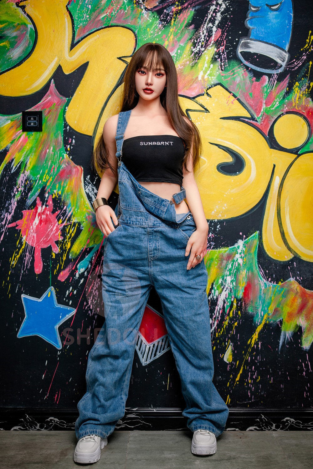 Béryl poupée sexuelle (SHEDOLL Bonnet C 158 cm #SH004 TPE+Silicone)