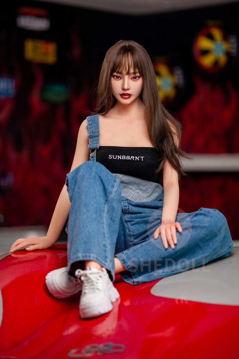 Béryl poupée sexuelle (SHEDOLL Bonnet C 158 cm #SH004 TPE+Silicone)