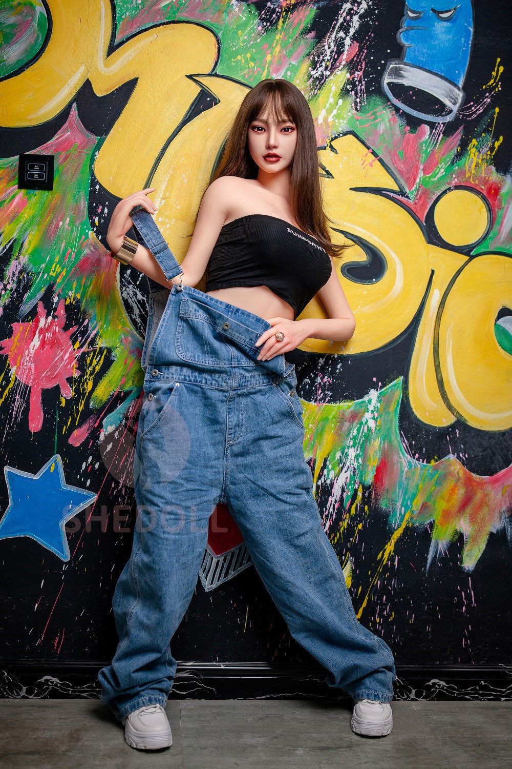 Béryl poupée sexuelle (SHEDOLL Bonnet C 158 cm #SH004 TPE+Silicone)