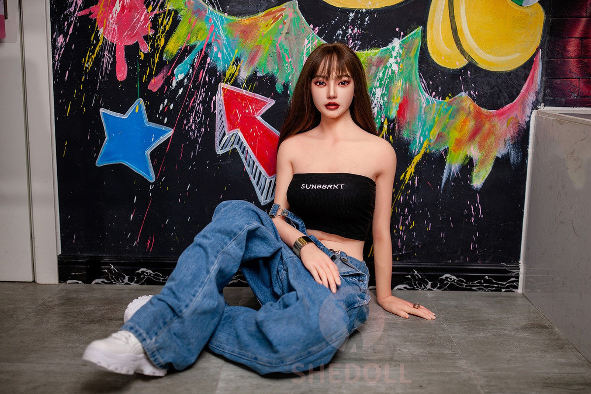 Béryl poupée sexuelle (SHEDOLL Bonnet C 158 cm #SH004 TPE+Silicone)