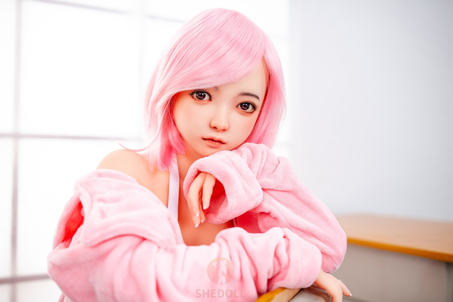 Sablonneux poupée sexuelle (SHEDOLL Bonnet D 148 cm #SH013 TPE+Silicone)