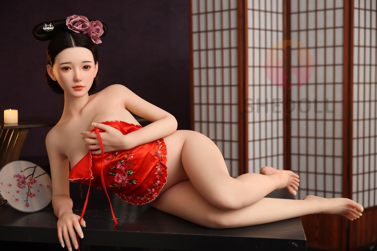 Aie poupée sexuelle (SHEDOLL Bonnet C 158 cm #SH042 TPE+Silicone)