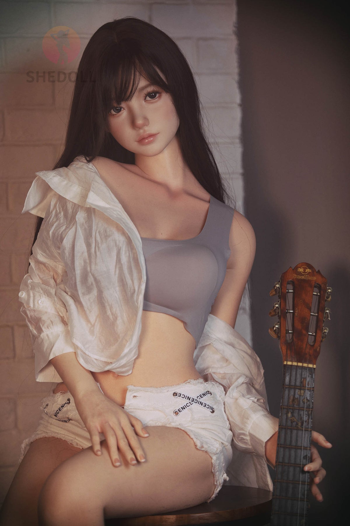 Kaéna poupée sexuelle (SHEDOLL Bonnet C 158 cm #SH059 Silicone)