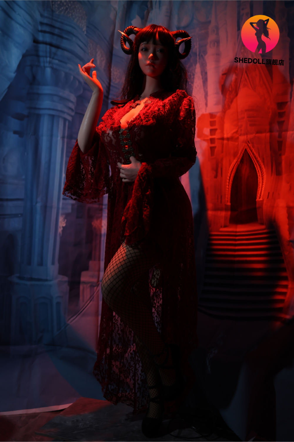 Chole poupée sexuelle (SHEDOLL 163 cm H-Cup #SH071 Silicone)