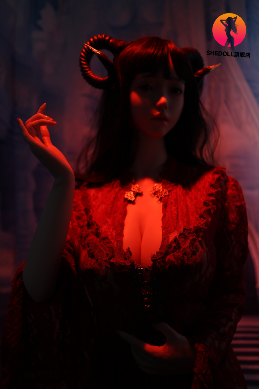 Chole poupée sexuelle (SHEDOLL 163 cm H-Cup #SH071 Silicone)