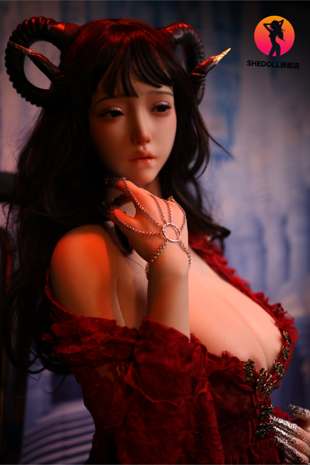 Chole poupée sexuelle (SHEDOLL 163 cm H-Cup #SH071 Silicone)