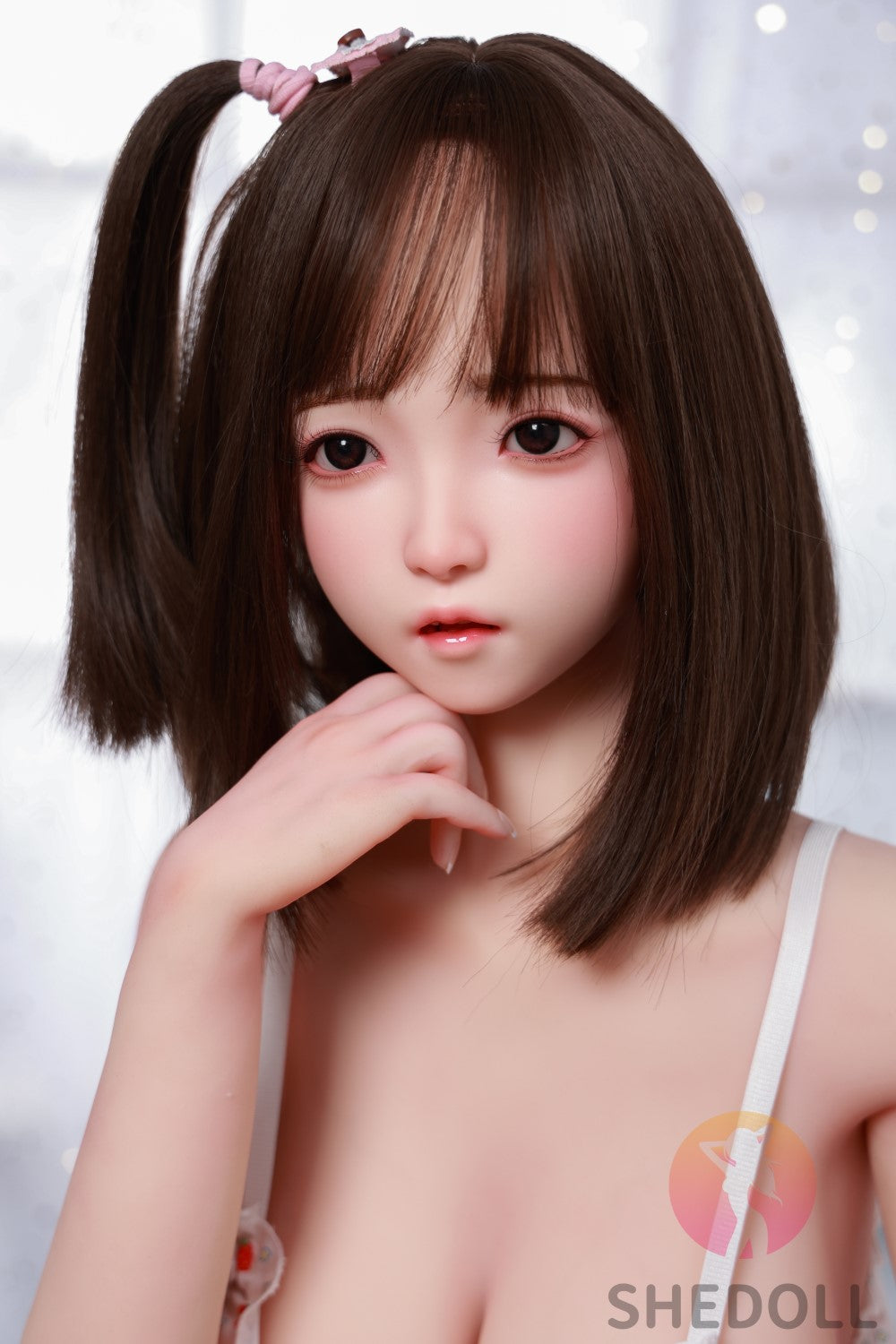 Bonbons poupée sexuelle (SHEDOLL Bonnet D 148 cm #SH077 2.0 TPE+Silicone)