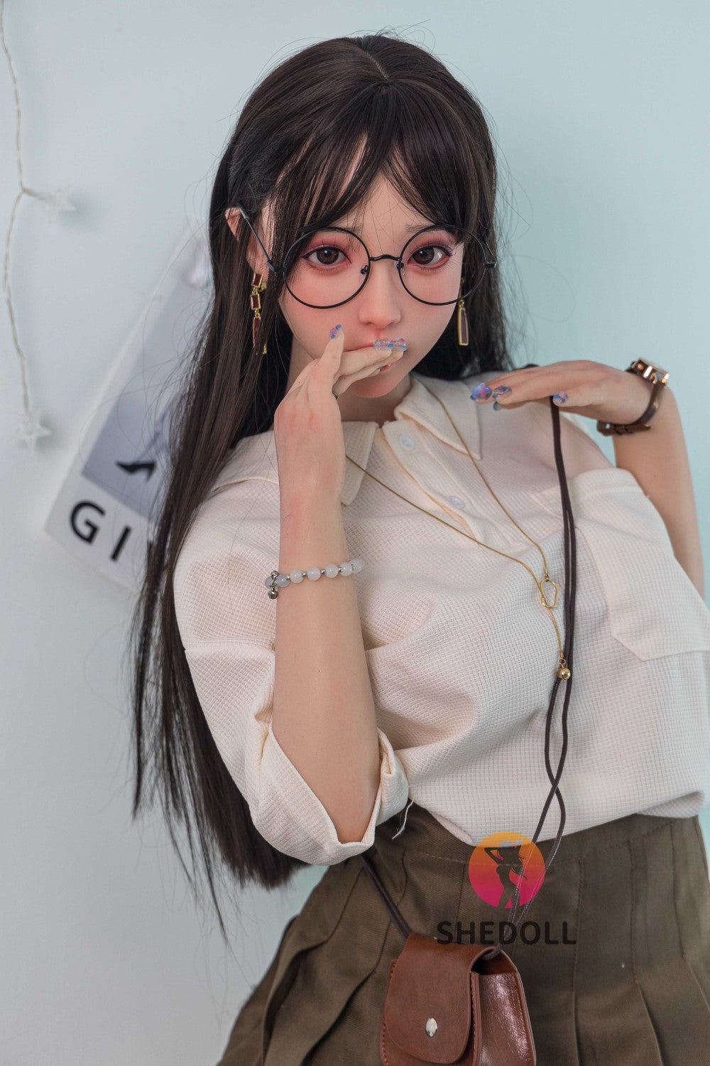 Roy bambola del sesso (SHEDOLL Coppa D da 148 cm #SH078 2.0 in silicone)