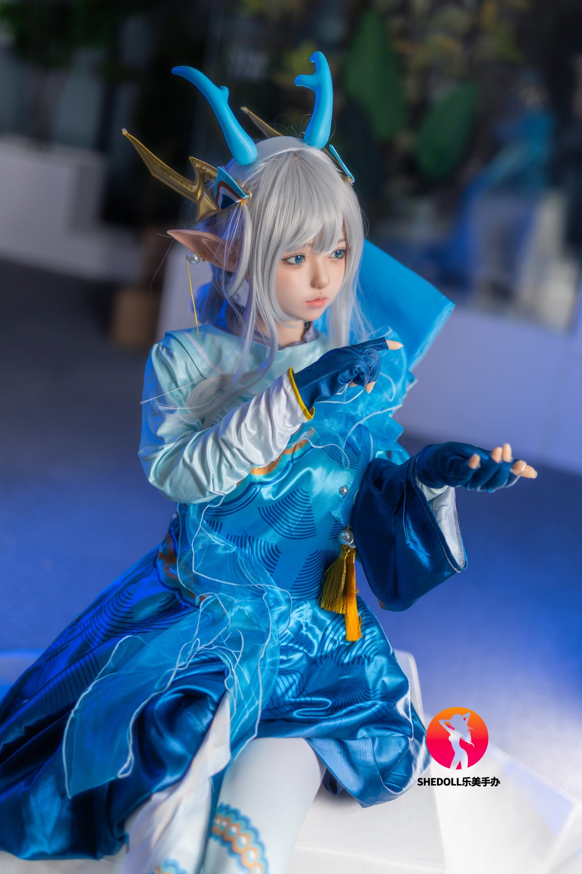 Aileen poupée sexuelle (SHEDOLL Bonnet D 148 cm #SH087 2.0 Silicone)