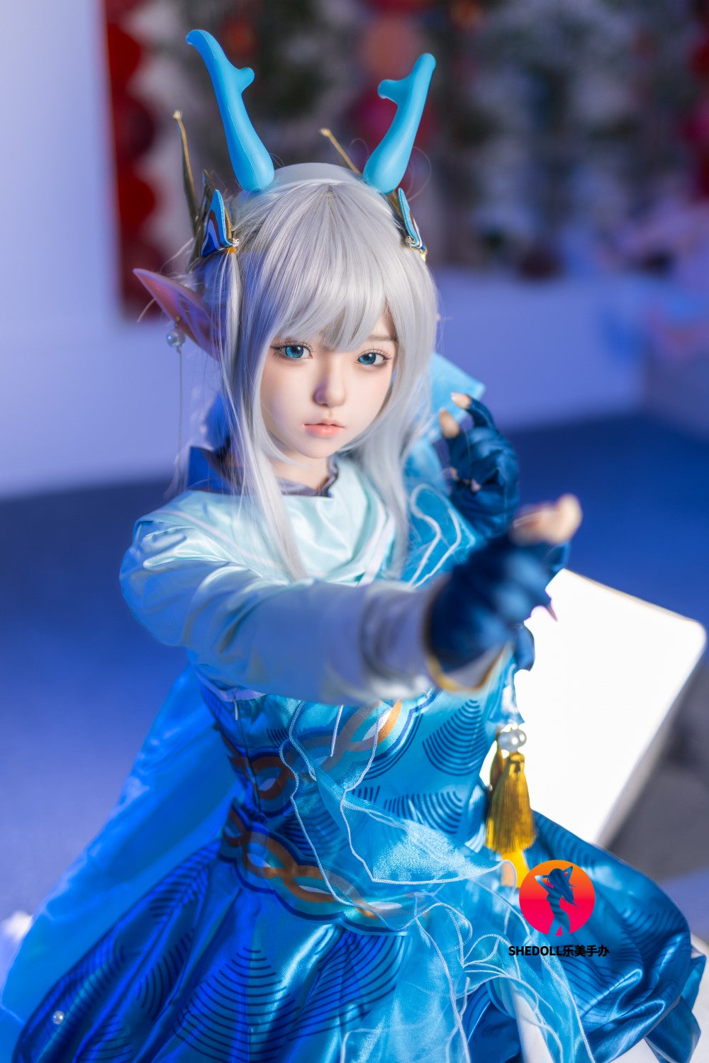 Aileen poupée sexuelle (SHEDOLL Bonnet D 148 cm #SH087 2.0 Silicone)