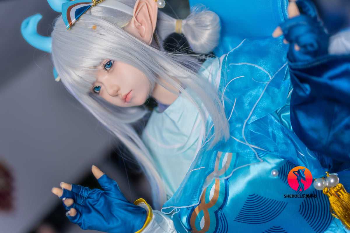 Aileen poupée sexuelle (SHEDOLL Bonnet D 148 cm #SH087 2.0 Silicone)