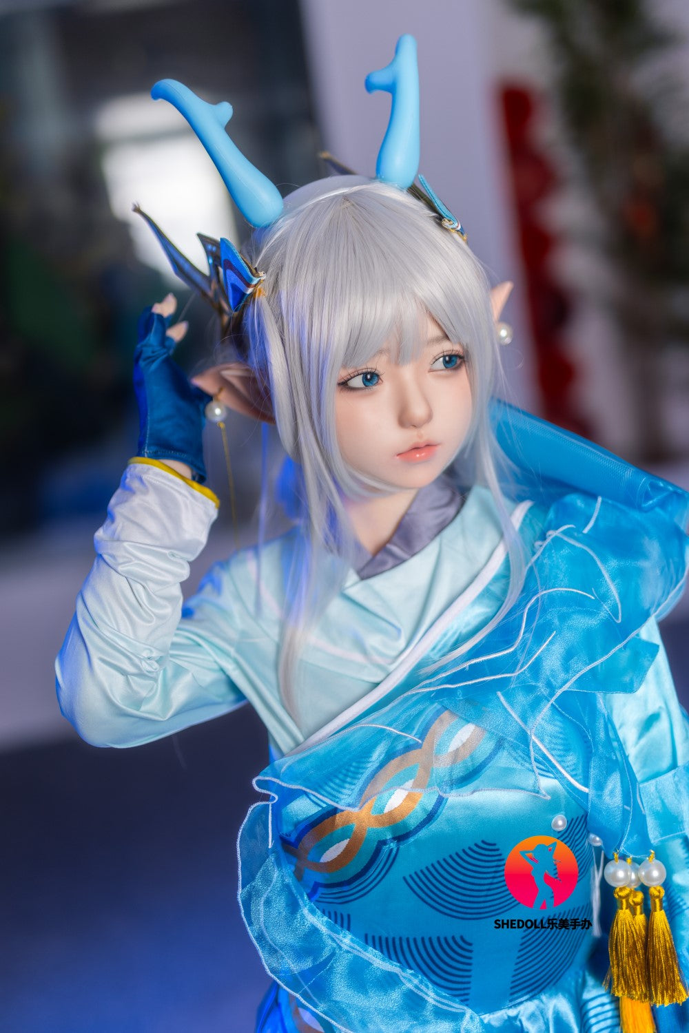 Aileen poupée sexuelle (SHEDOLL Bonnet D 148 cm #SH087 2.0 Silicone)