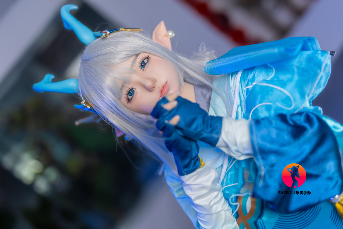 Aileen poupée sexuelle (SHEDOLL Bonnet D 148 cm #SH087 2.0 Silicone)