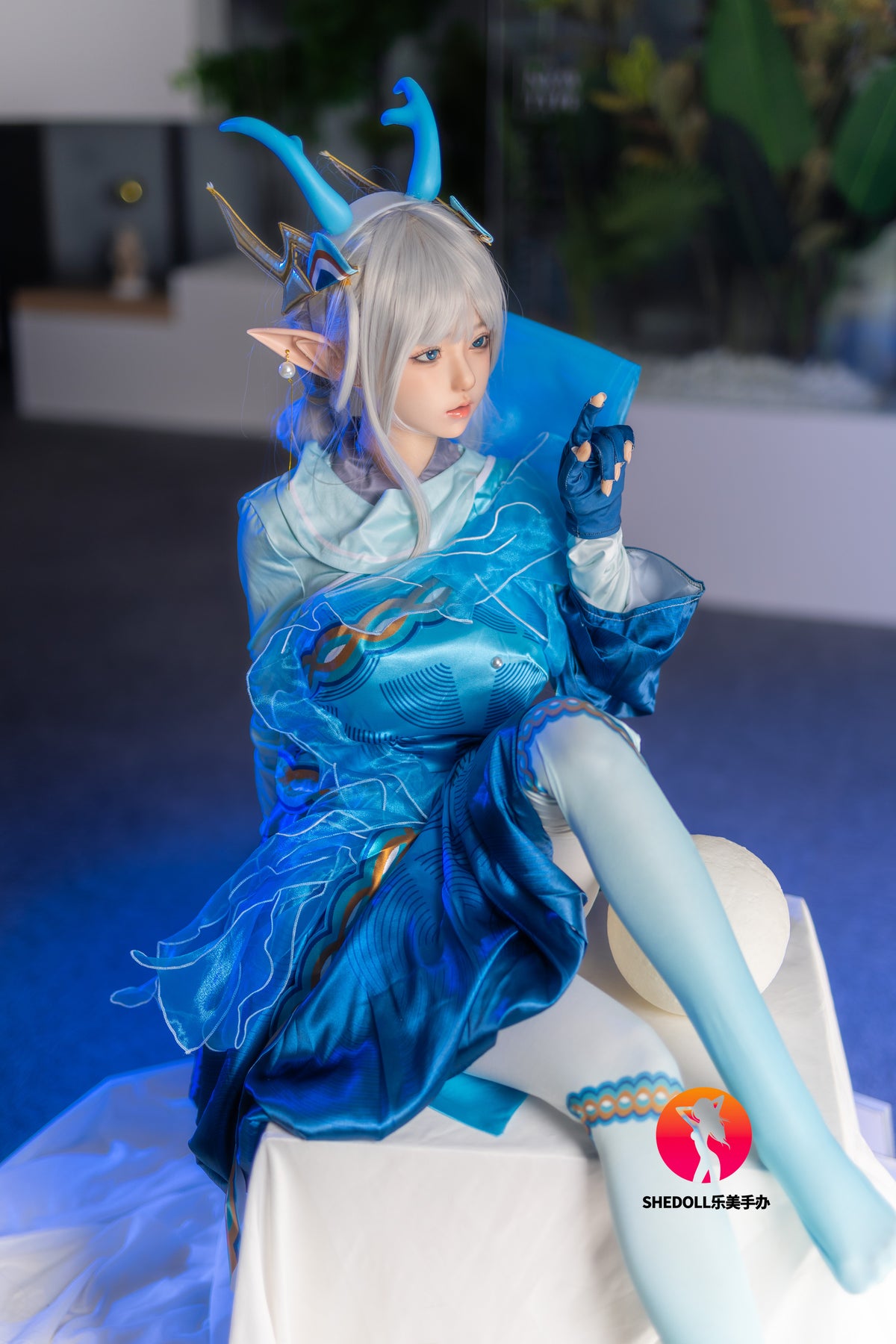 Aileen poupée sexuelle (SHEDOLL Bonnet D 148 cm #SH087 2.0 Silicone)