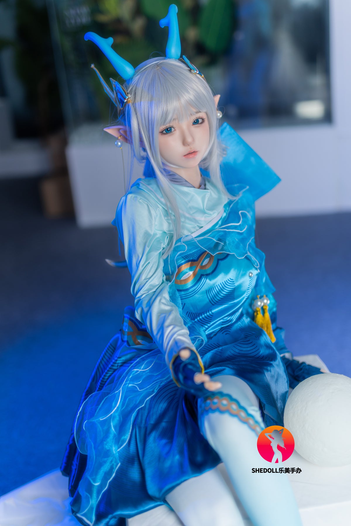 Aileen poupée sexuelle (SHEDOLL Bonnet D 148 cm #SH087 2.0 Silicone)