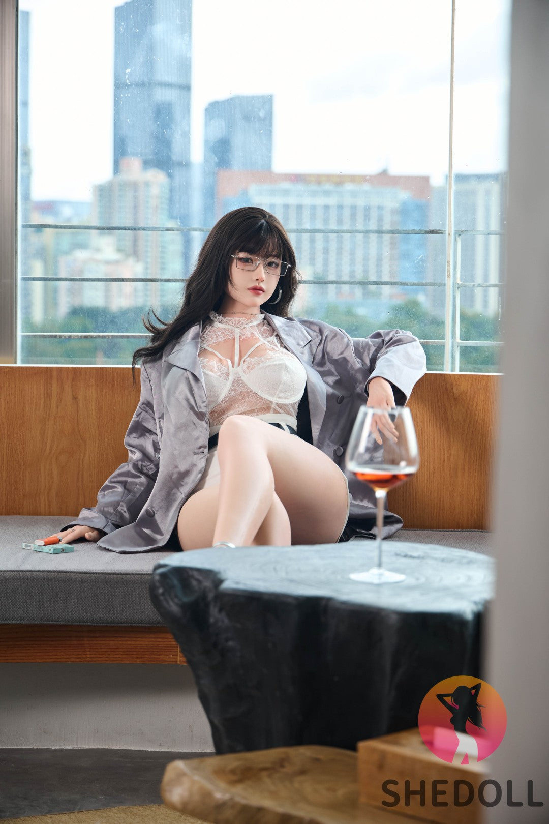 Starley bambola del sesso (SHEDOLL Coppa E da 165 cm #SH127 2.0 in silicone)