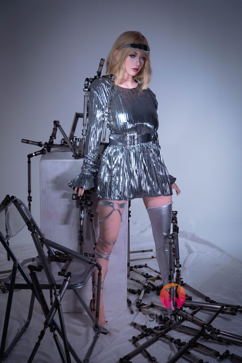 Tacha poupée sexuelle (SHEDOLL Bonnet H 163 cm #SH129 2.0 TPE+Silicone)